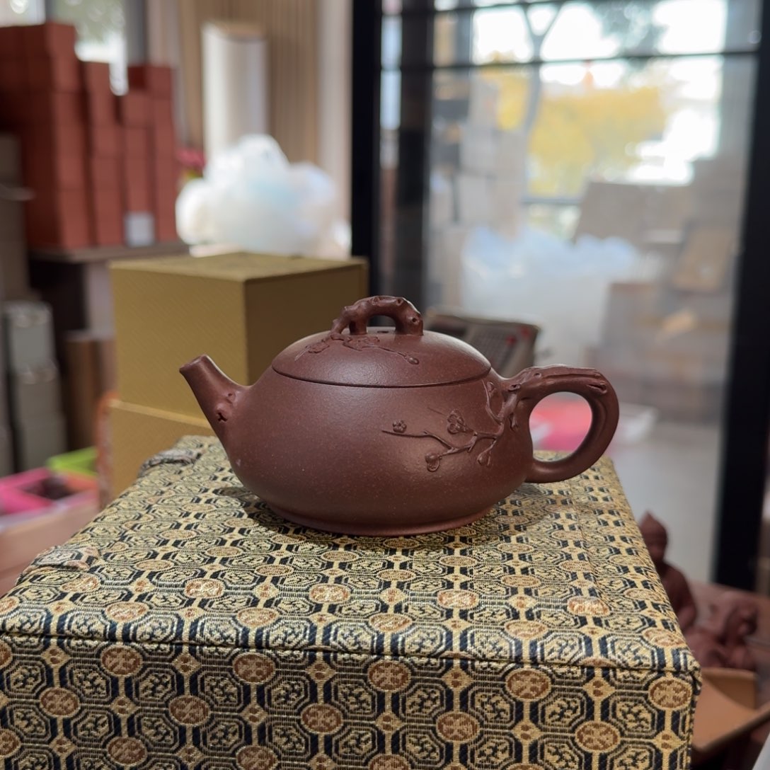 紫砂茶壶原矿原石的制作方法