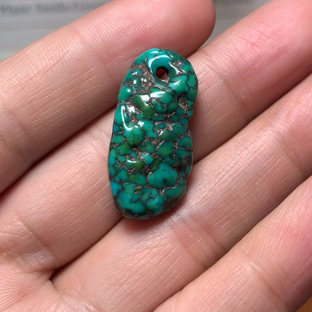 w***局绿松石未镶嵌珠宝奇石