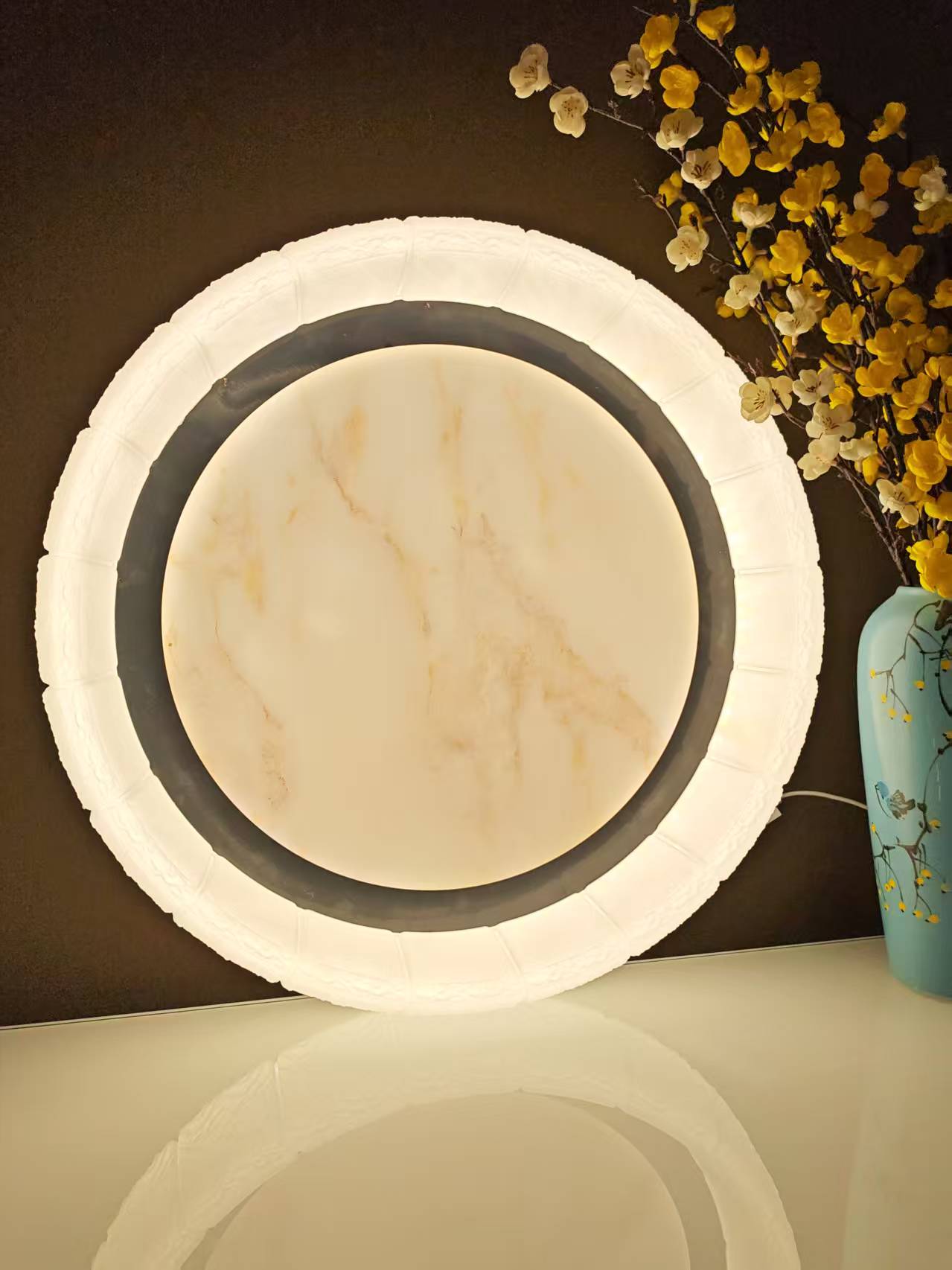 2025新款轻奢新款吸顶灯简约大气主卧家用房间大气书房圆形