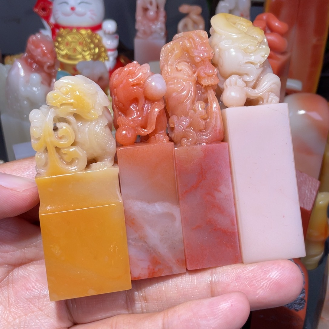 老挝石印石老挝石瑞兽