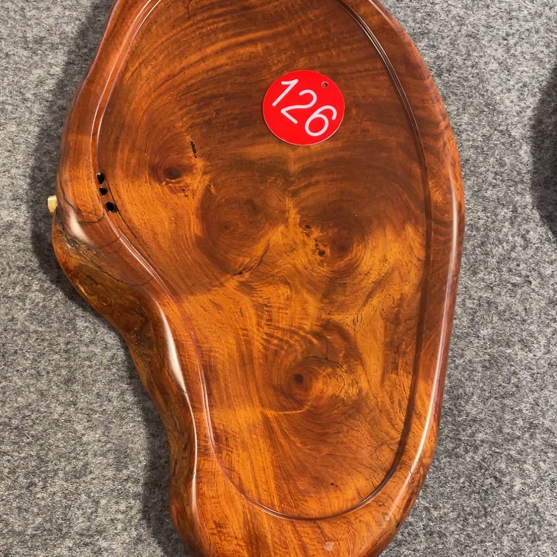 花梨木实木随行茶盘