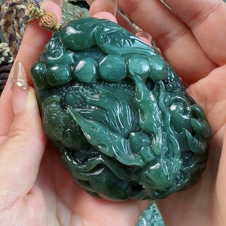 和田玉把件未镶嵌