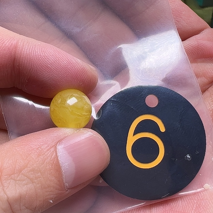 蜜蜡未镶嵌珠宝奇石无*12+mm微花粉