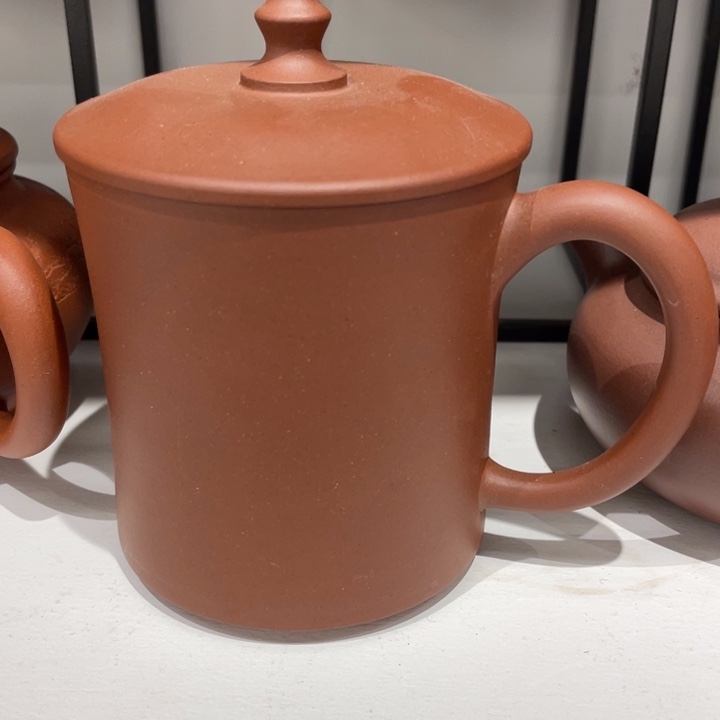 红泥茶壶红皮龙手工制作