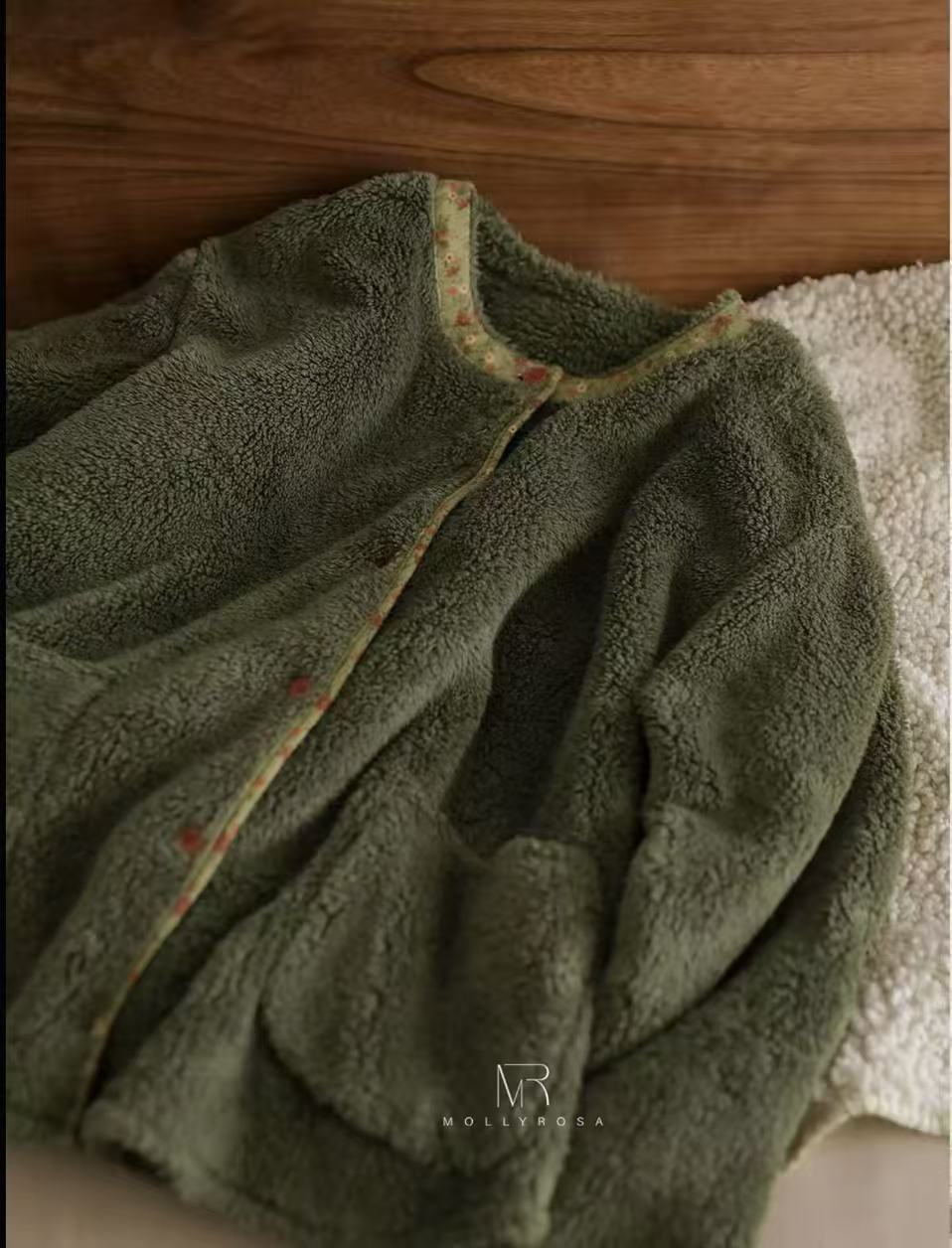 冬季保暖有弹性长裤厚款纯色睡衣女士双面女装宽松