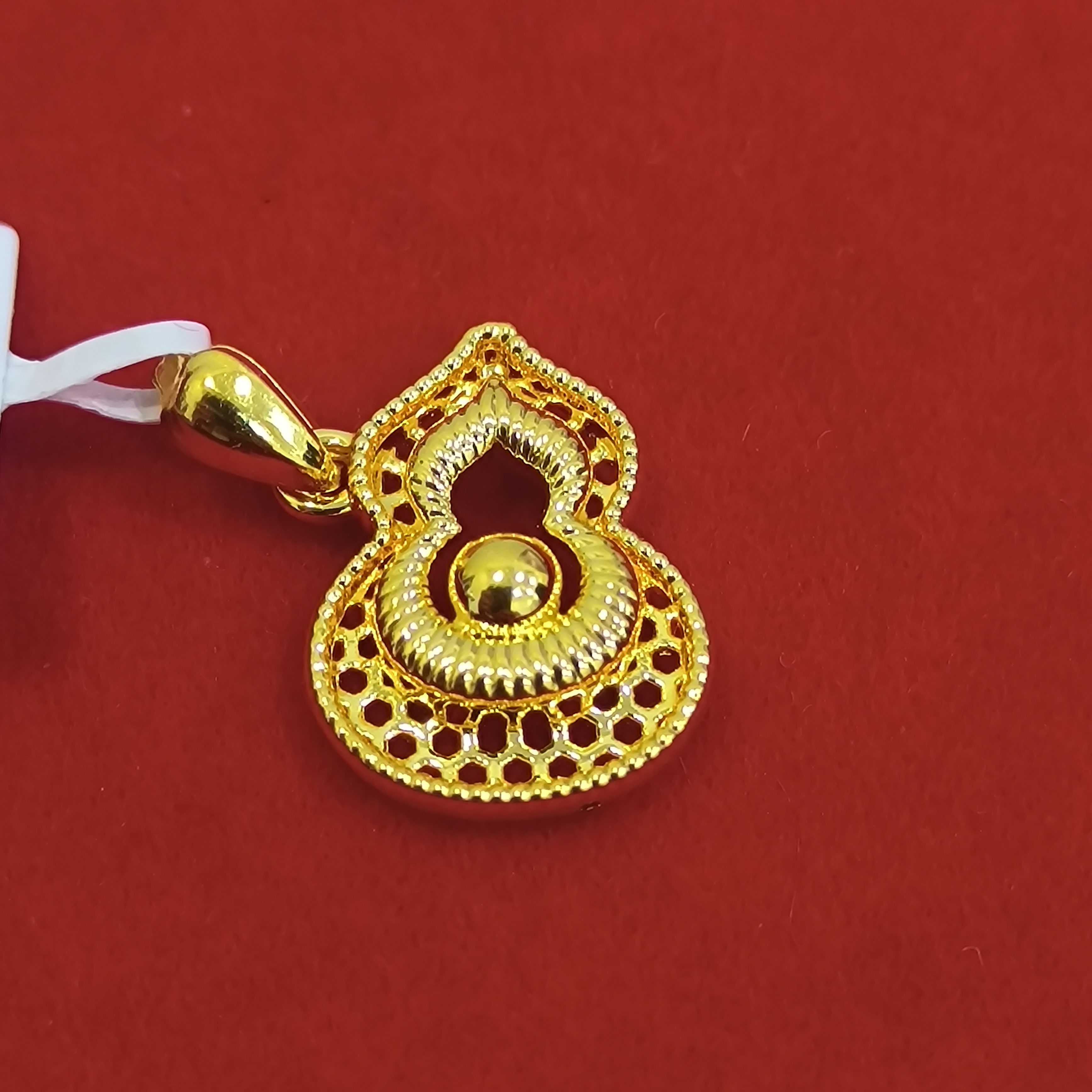 【夏夏专享】足金999饰品 葫芦吊坠 1.19 ZP