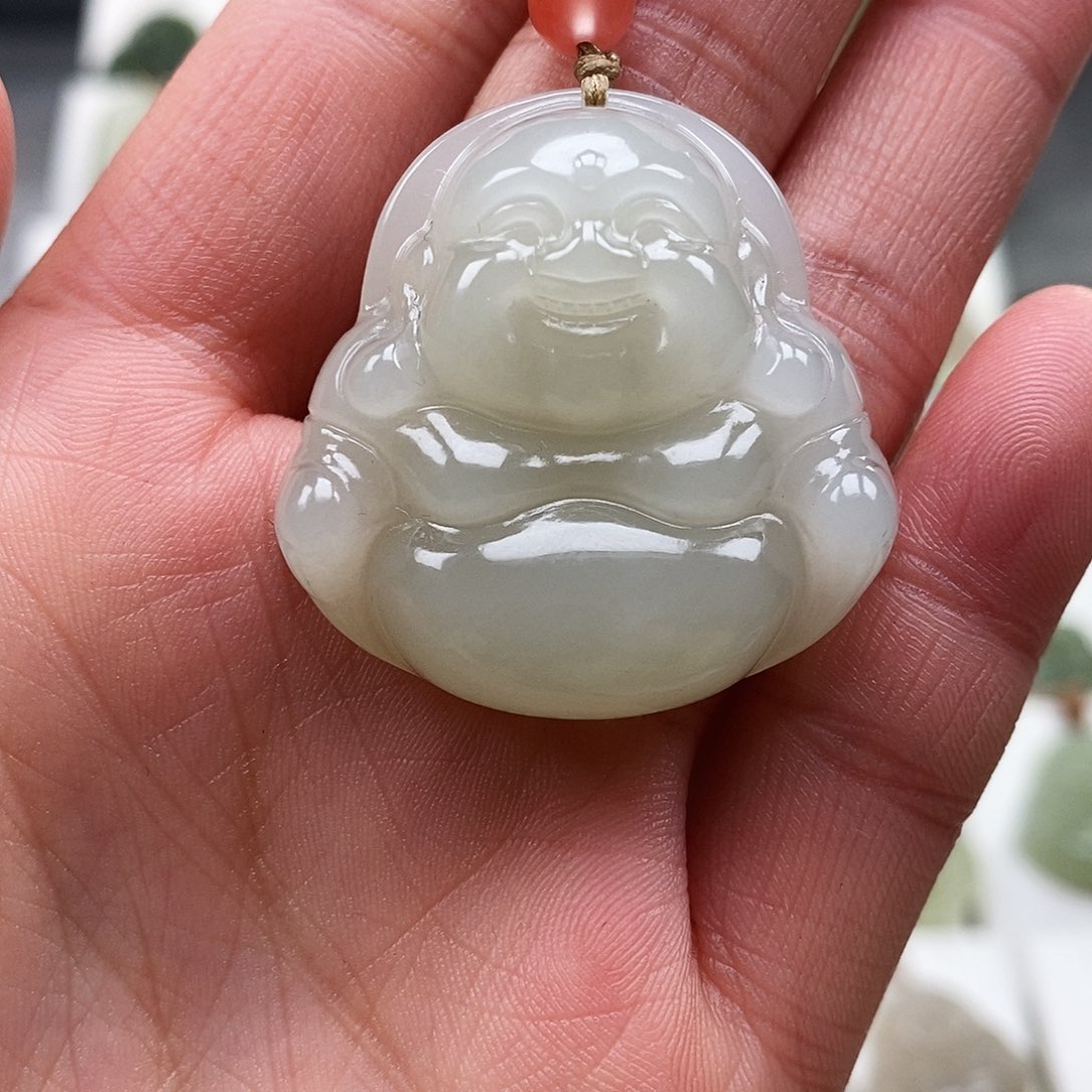 和田玉颈饰未镶嵌35