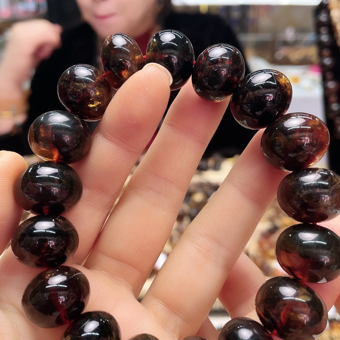 琥珀裸石未镶嵌十七