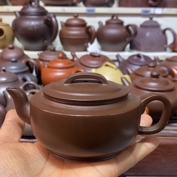 大***方茶壶紫砂微瑕处理yiba
