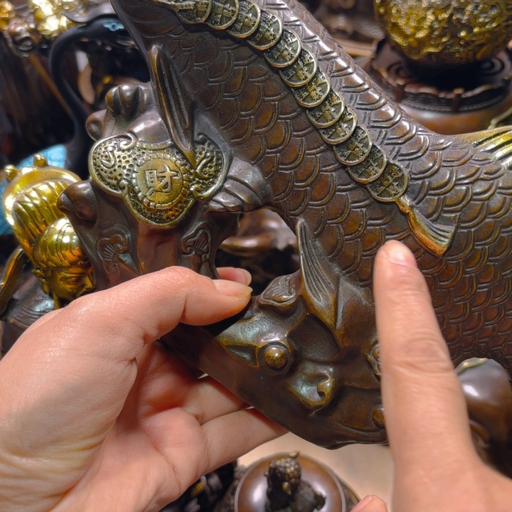 铜器摆件收收藏藏