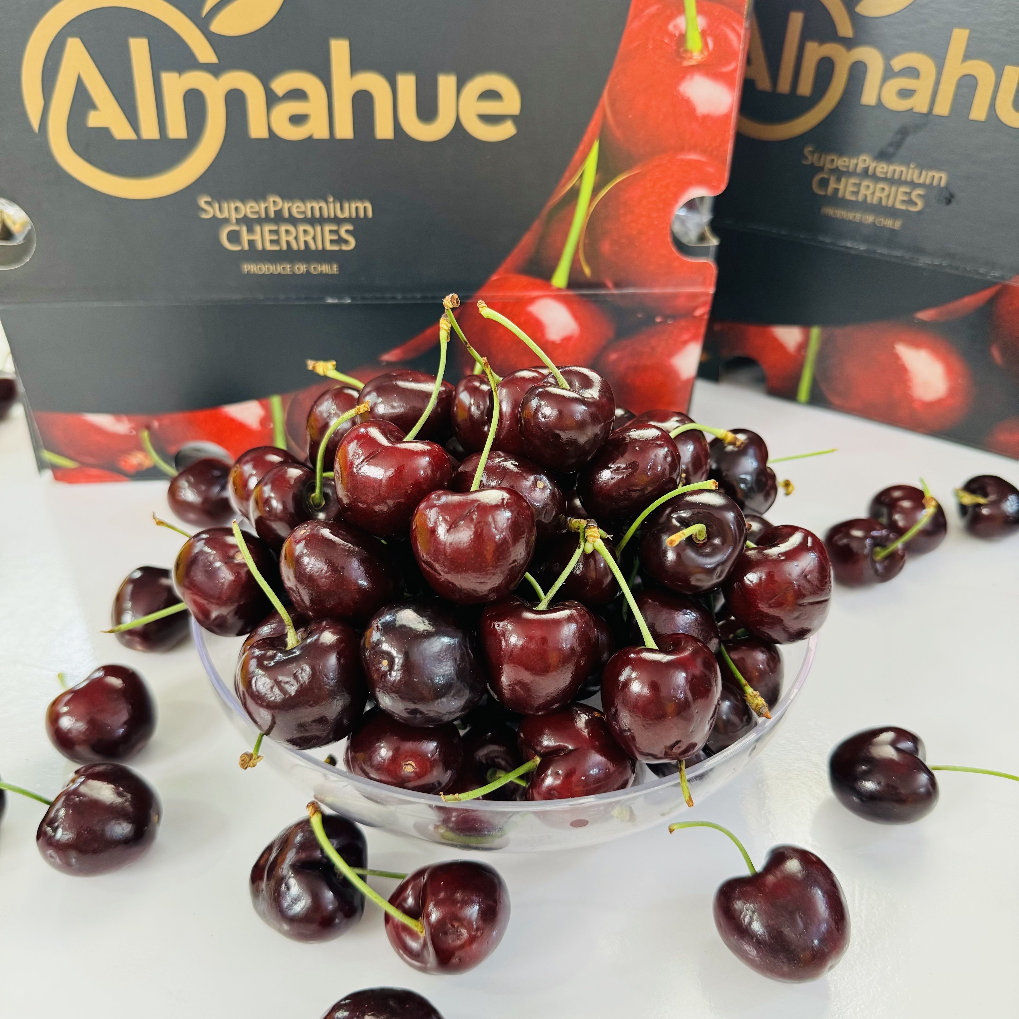 【乐鲜果园】智利空运Santina桑提娜3J进口车厘子 内附果径卡