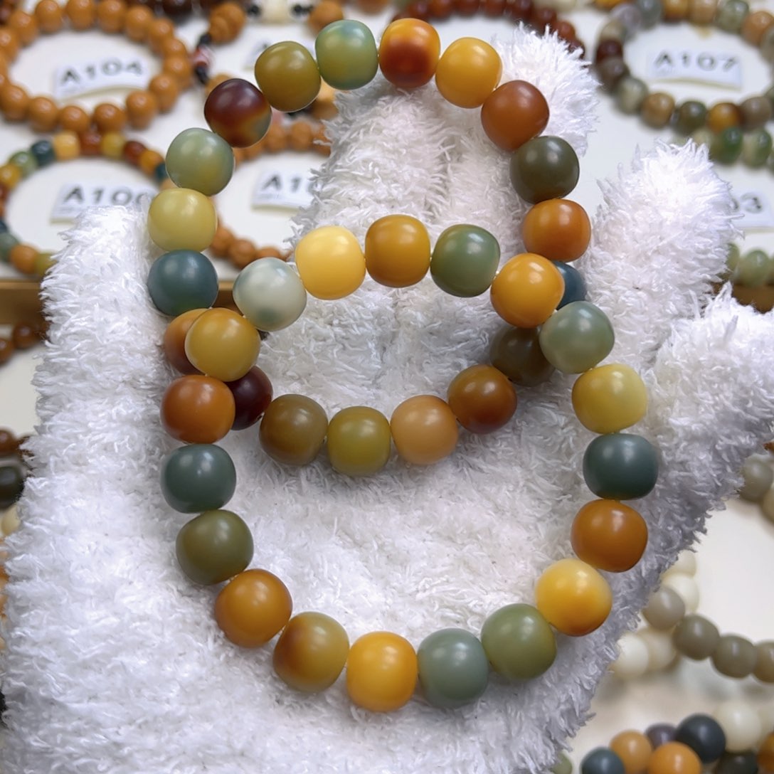 菩提根/象牙果手串每****乐新款干磨