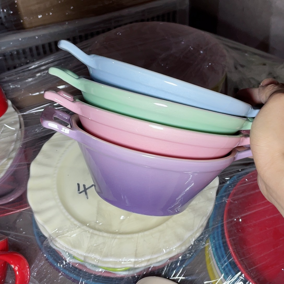 瓷片微瑕陶瓷餐具家用 一个