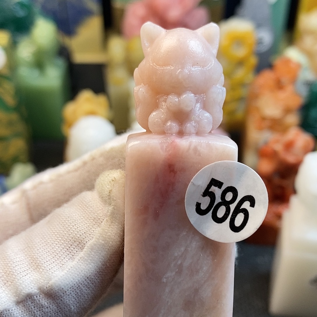 云南石篆刻艺术家的作品