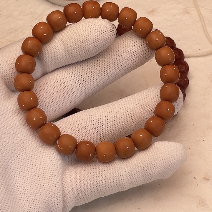 核桃手串/手链满天星9+