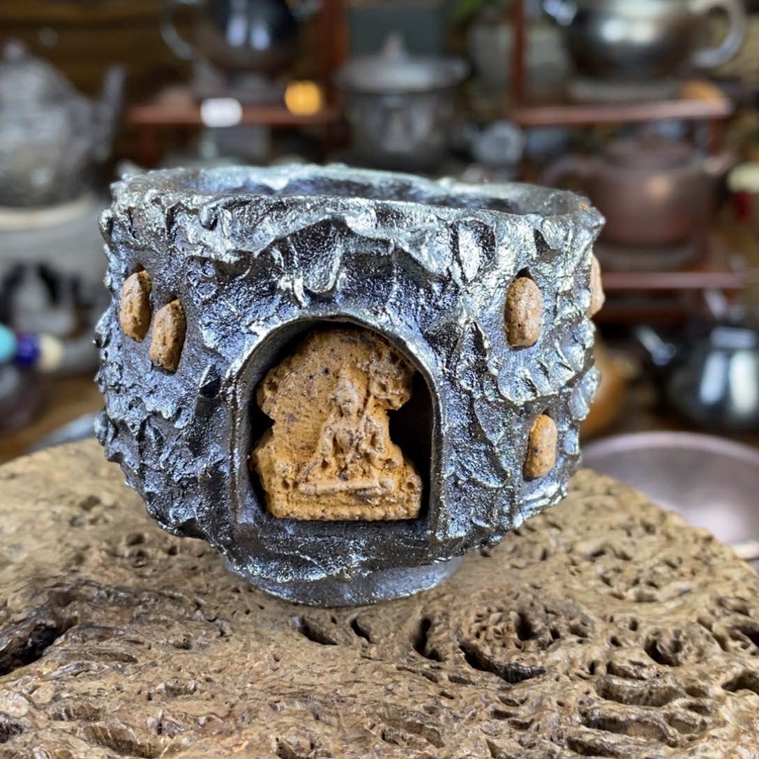 建水紫陶，全手工纯柴烧茶器