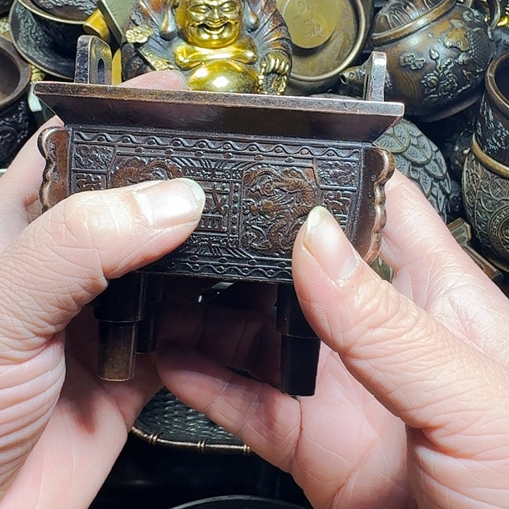 铜器摆件收收藏藏