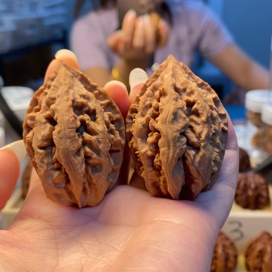 桃核把件东北秋子16