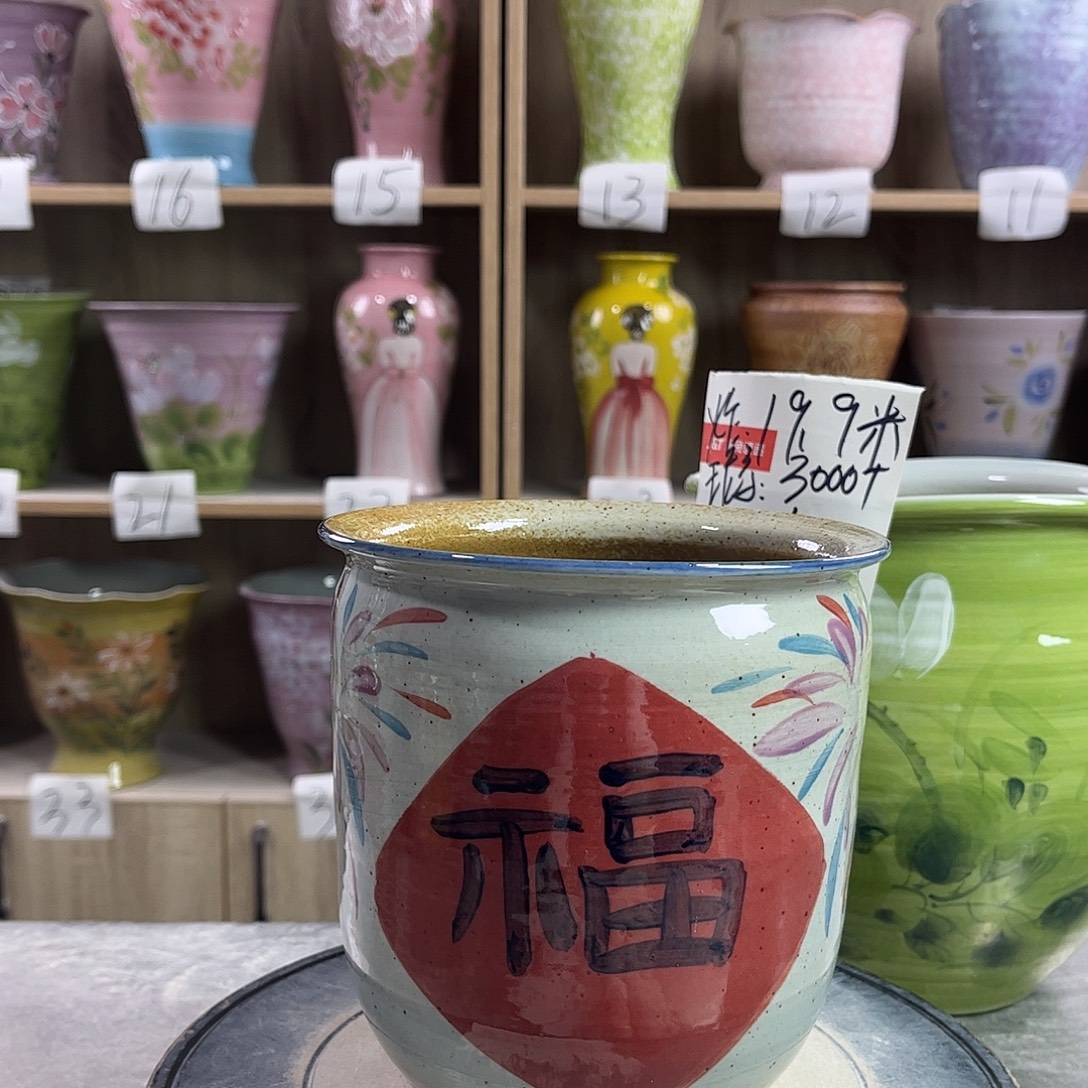 景德镇陶瓷花盆花盆