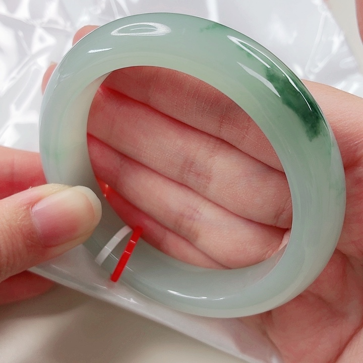 翡翠未镶嵌手镯56圈x600