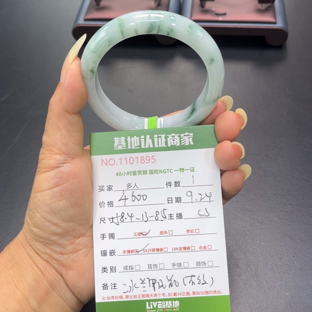 未镶嵌手镯翡翠多人