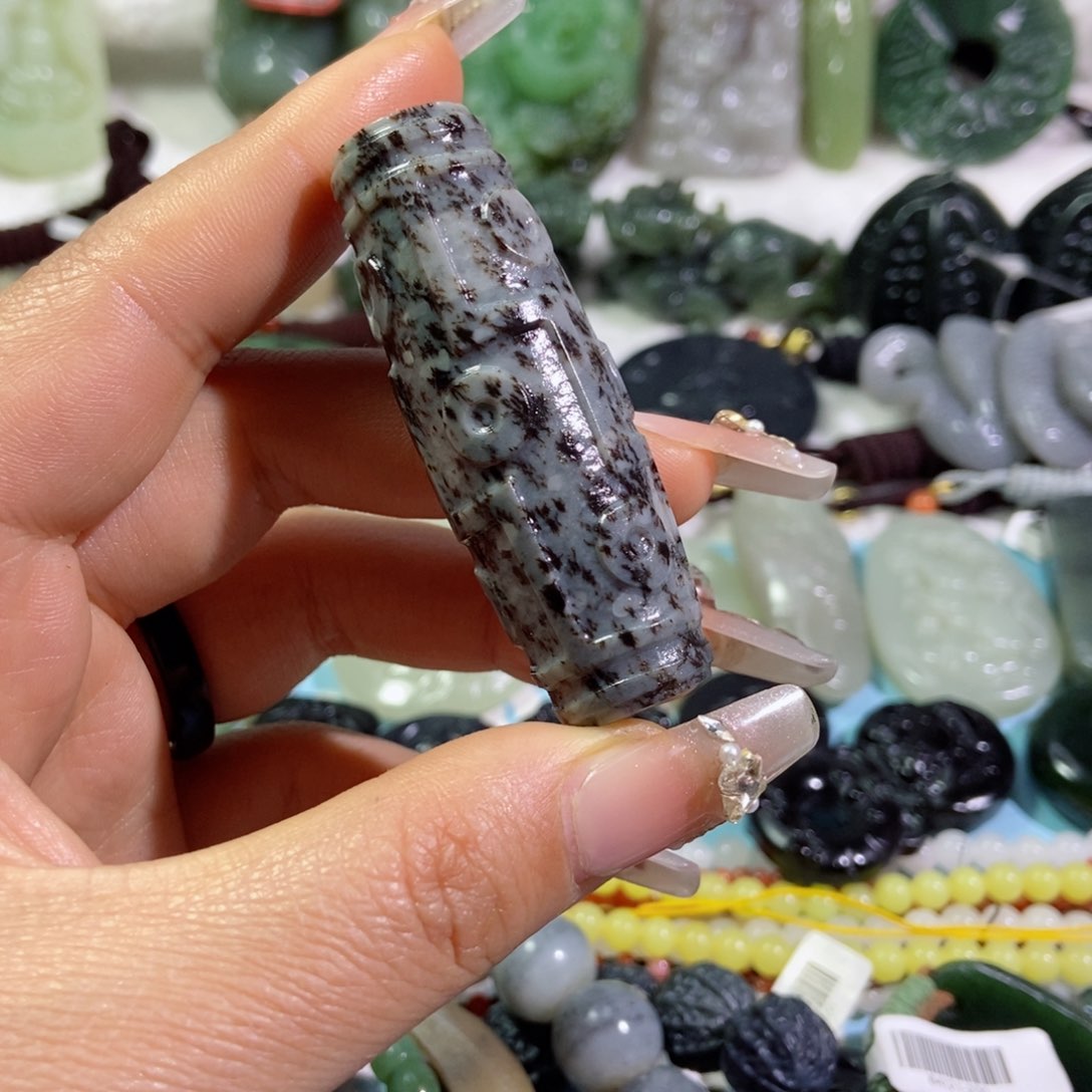 和田玉珠宝半成品未镶嵌