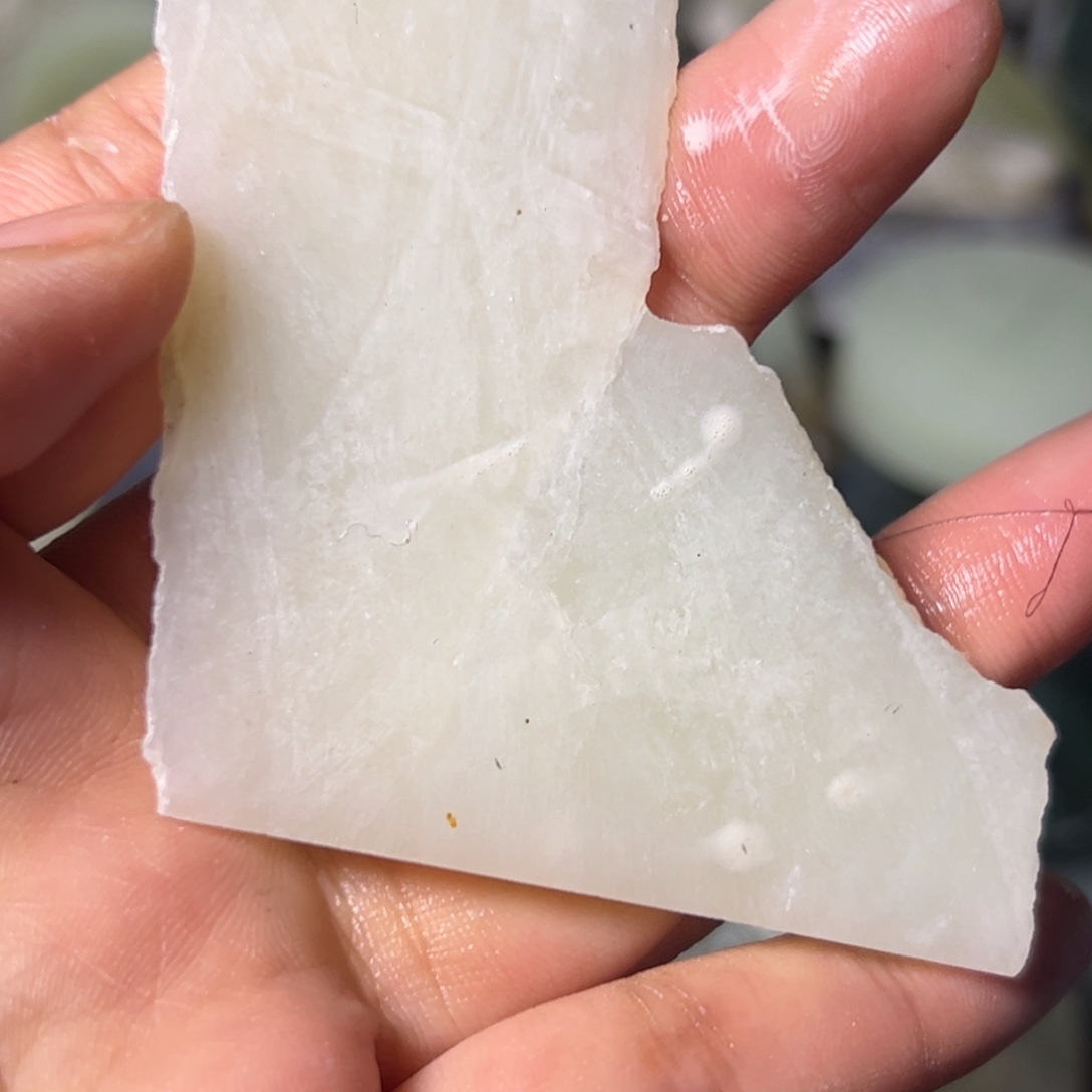 和田玉未镶嵌项链