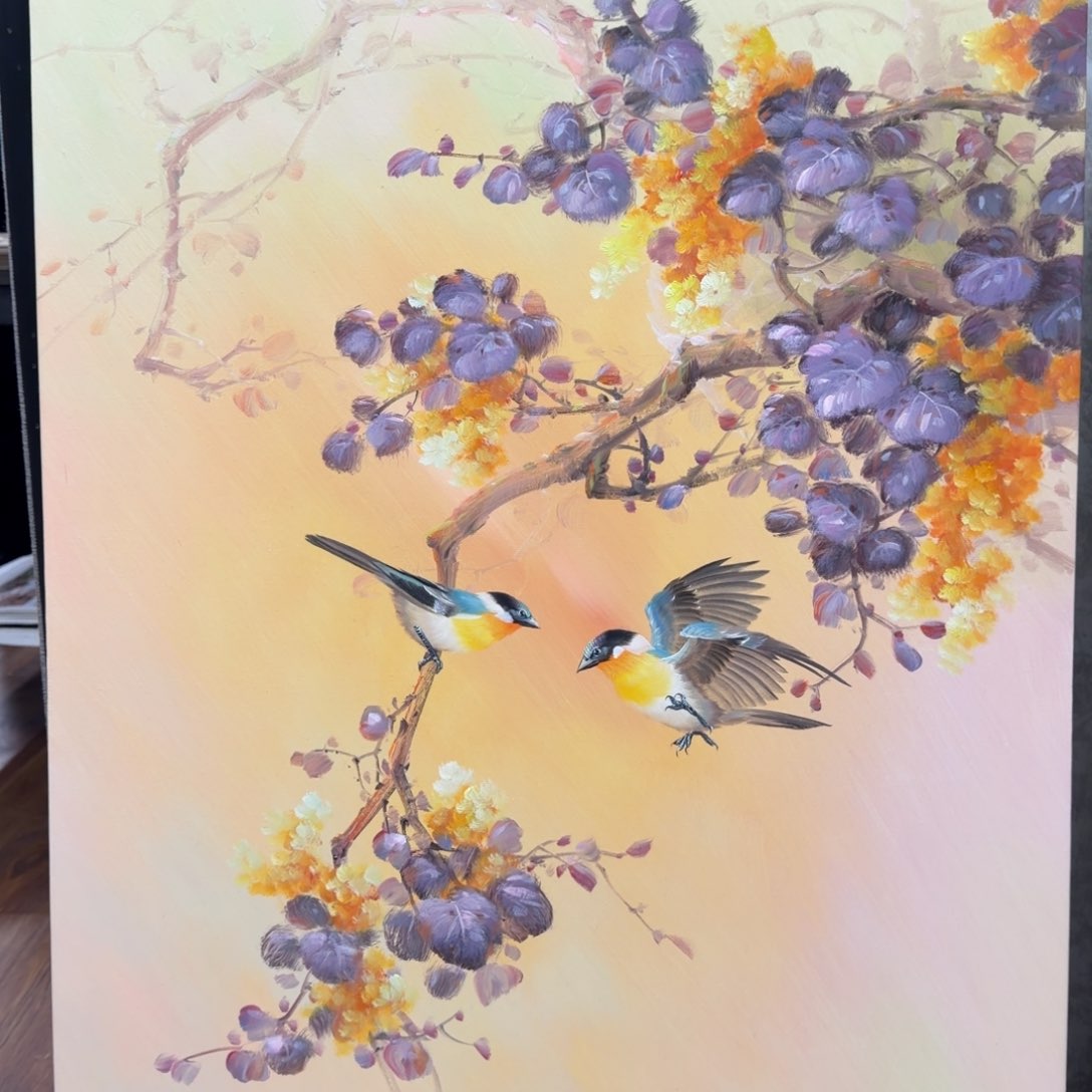 油画我也想要这样一