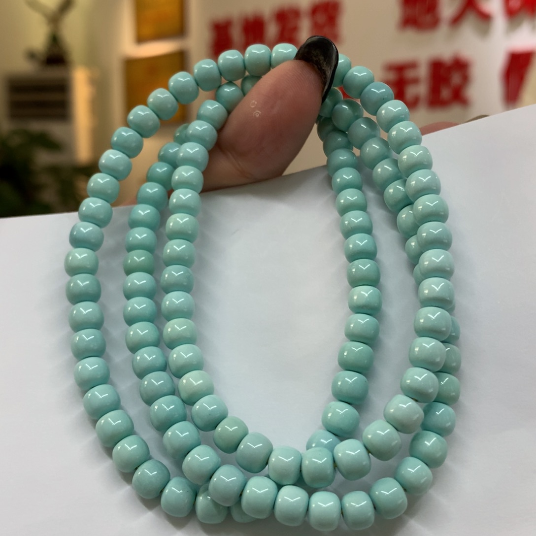 绿松石未镶嵌长链