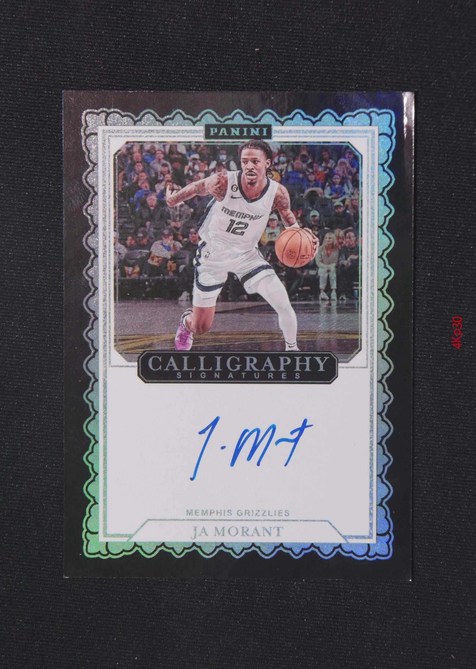 【直播开价】莫兰特 插入签 亲笔签名 球星卡包邮