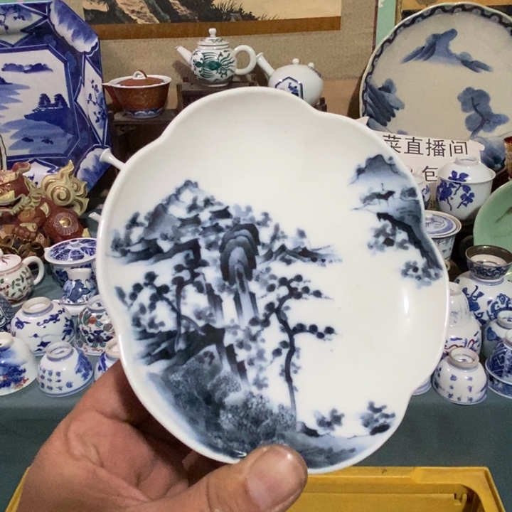 瓷片舶来瓷器满28包邮当日凑单