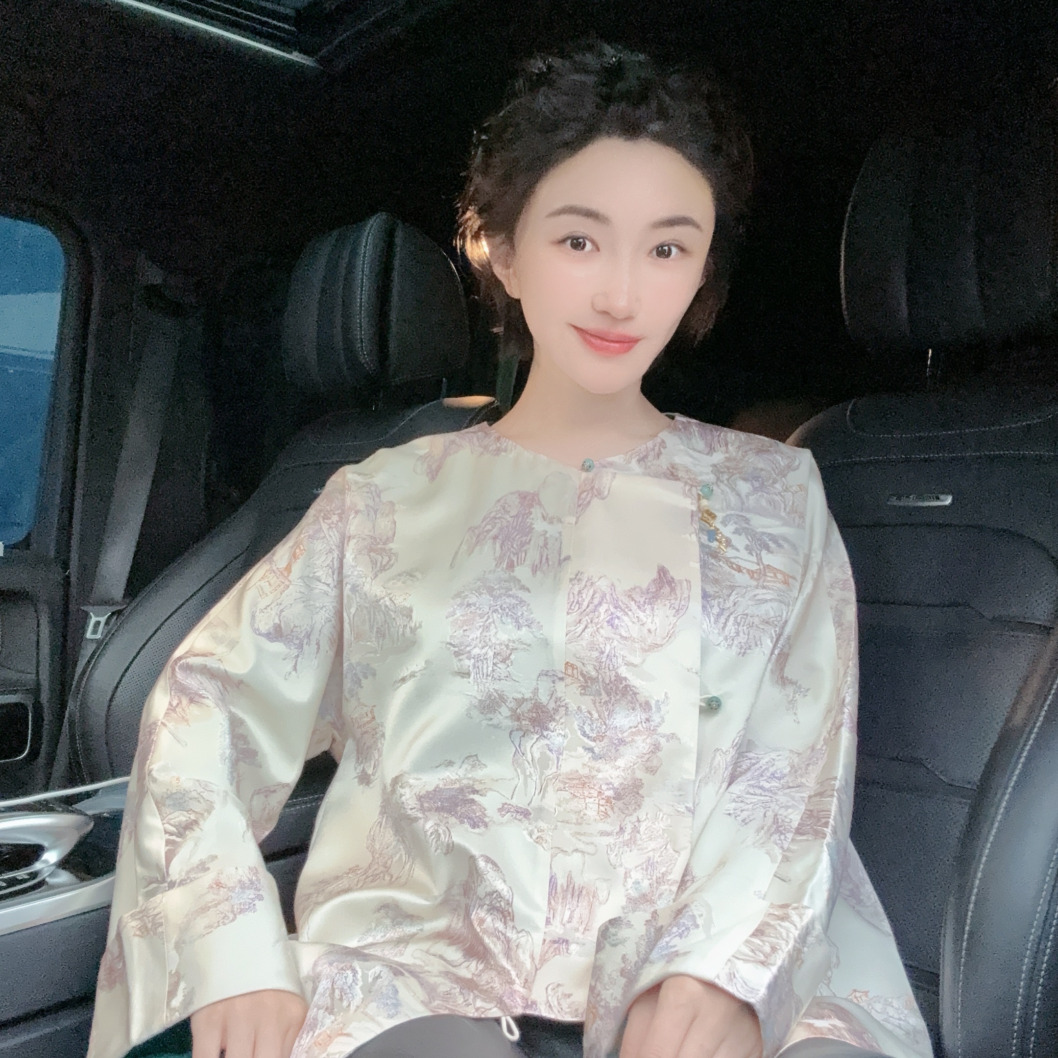 Betty Bairn【刘HAHA精选】新中式长袖外套24B-BW8118