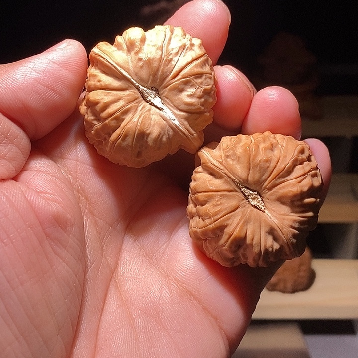 把件文玩核桃南瓜墩