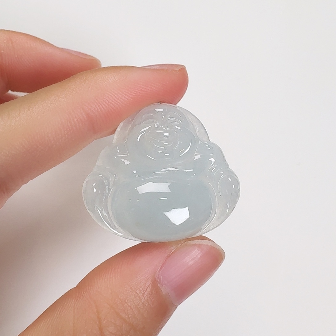 翡翠颈饰未镶嵌佛公