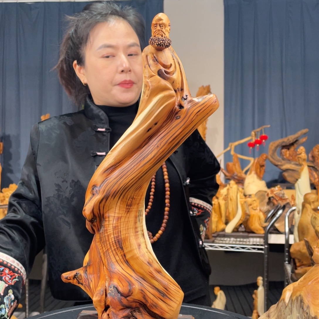 柏木（崖柏）随型摆件