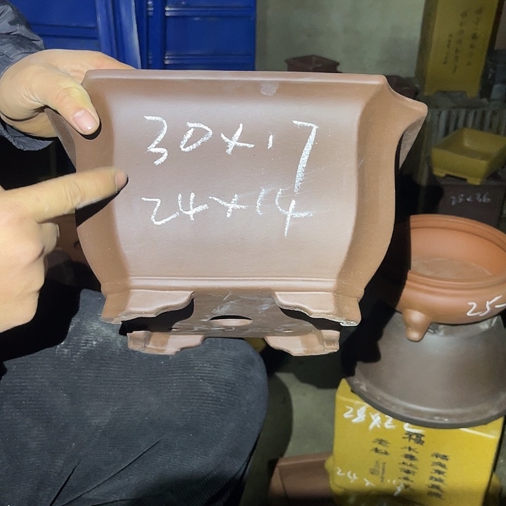 紫砂花盆紫砂等传统