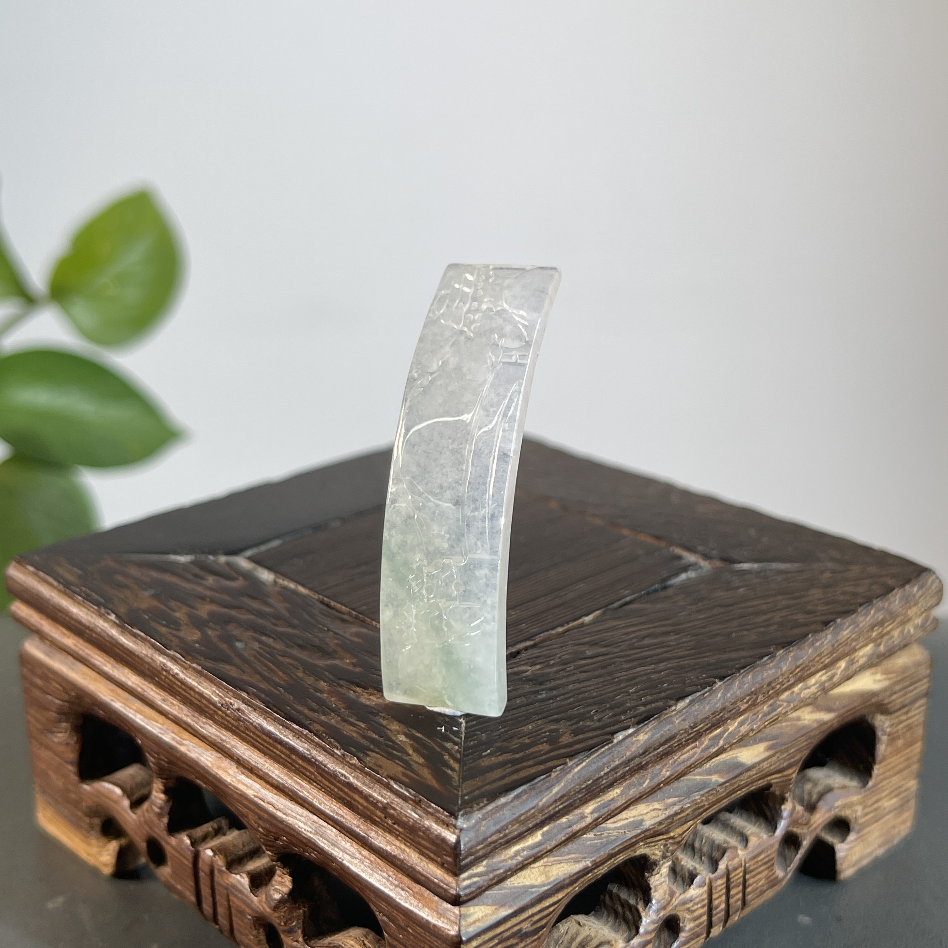 JSB30-013   天然缅甸A货翡翠  翡翠手牌