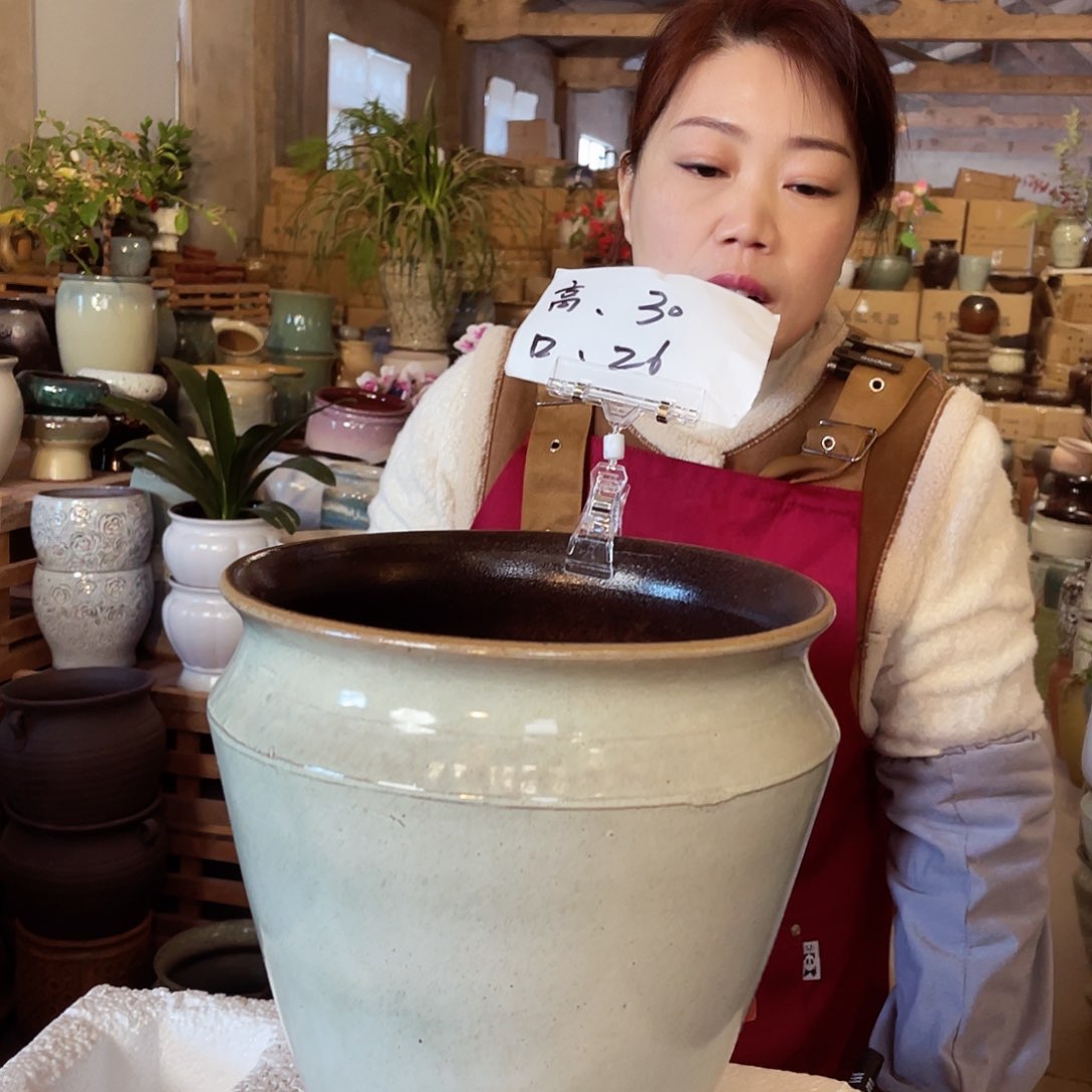 紫砂花盆高度30口径26