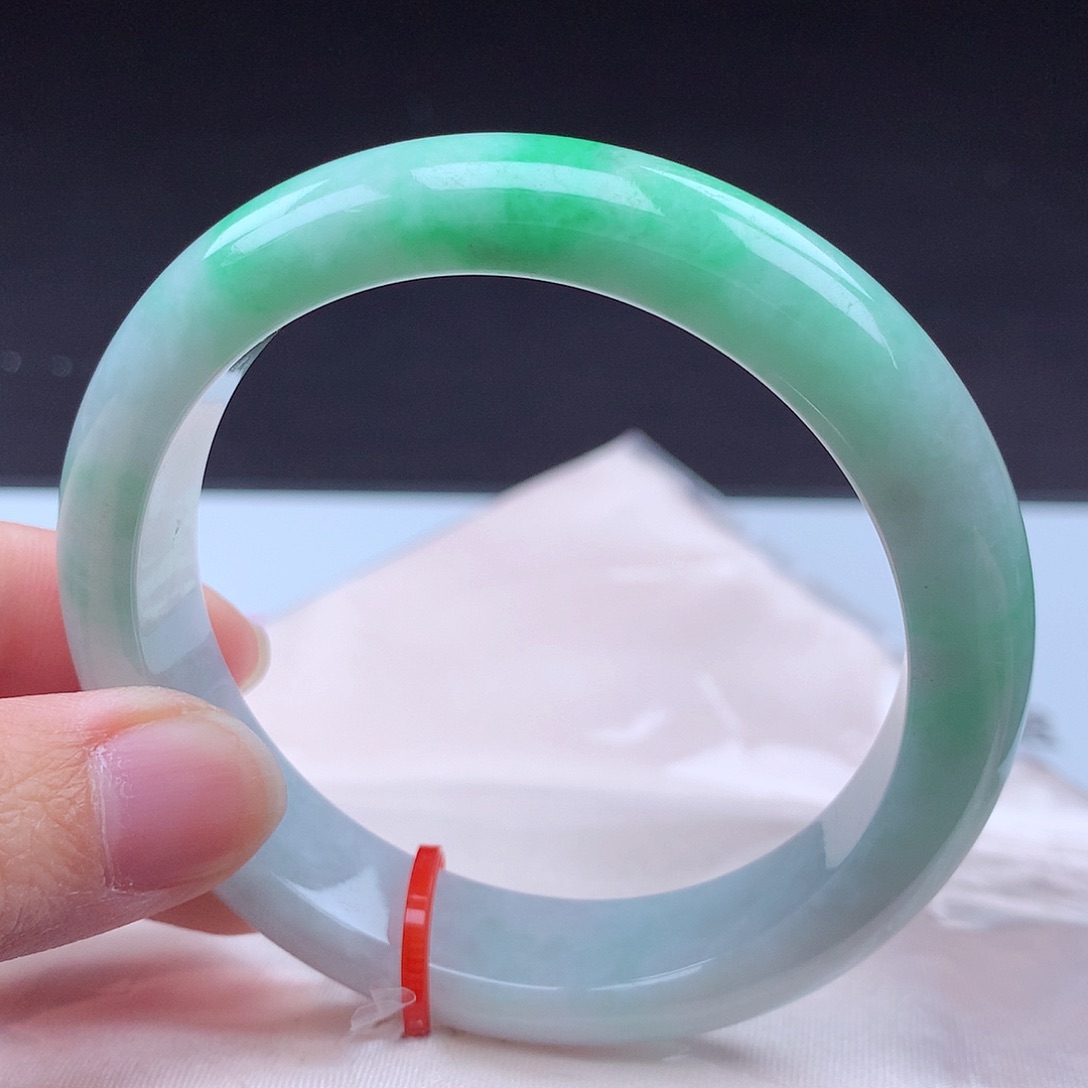 未镶嵌手镯翡翠001214 手镯