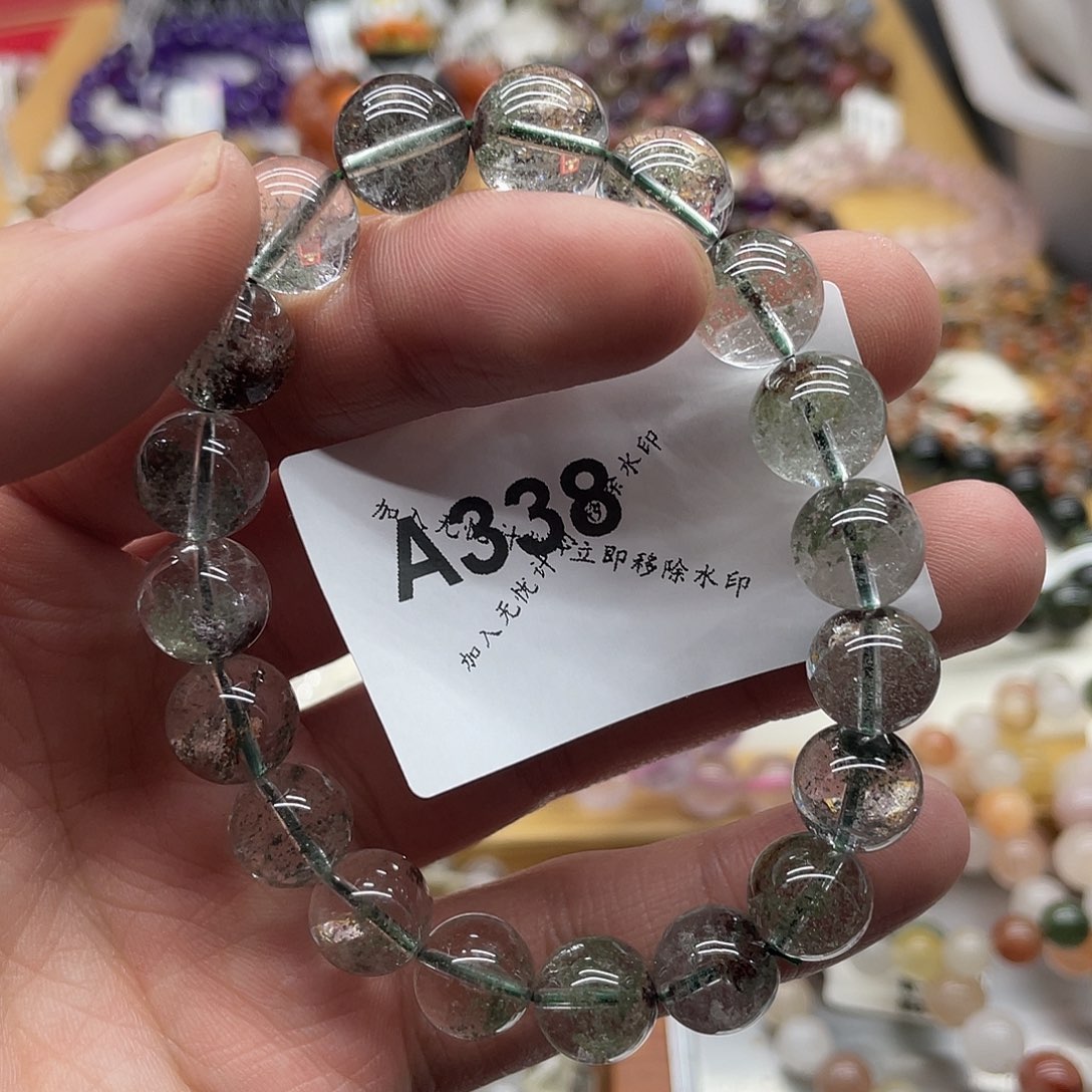 未镶嵌水晶手链天然