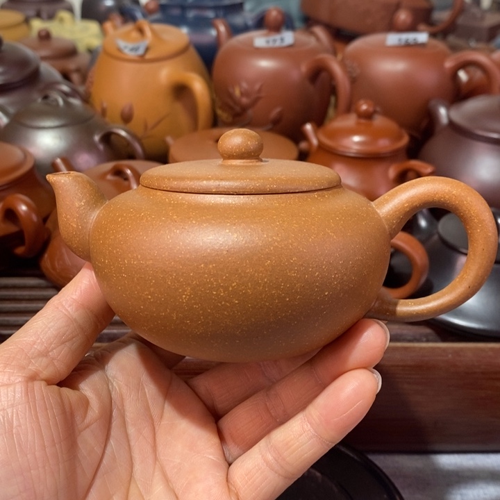 茶壶紫砂微瑕处理一把