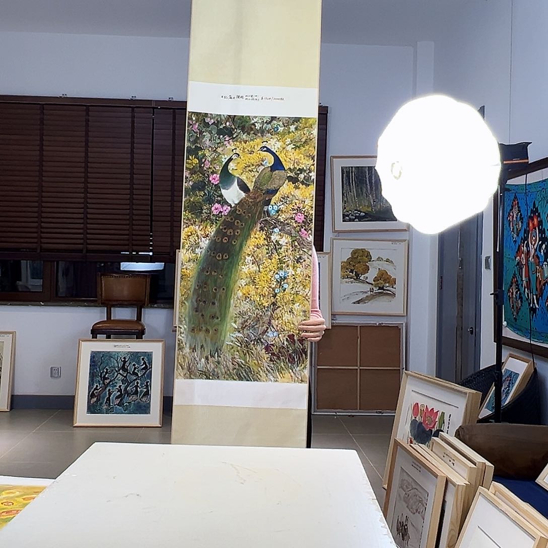 版画耿玉琨亲签限量版画s