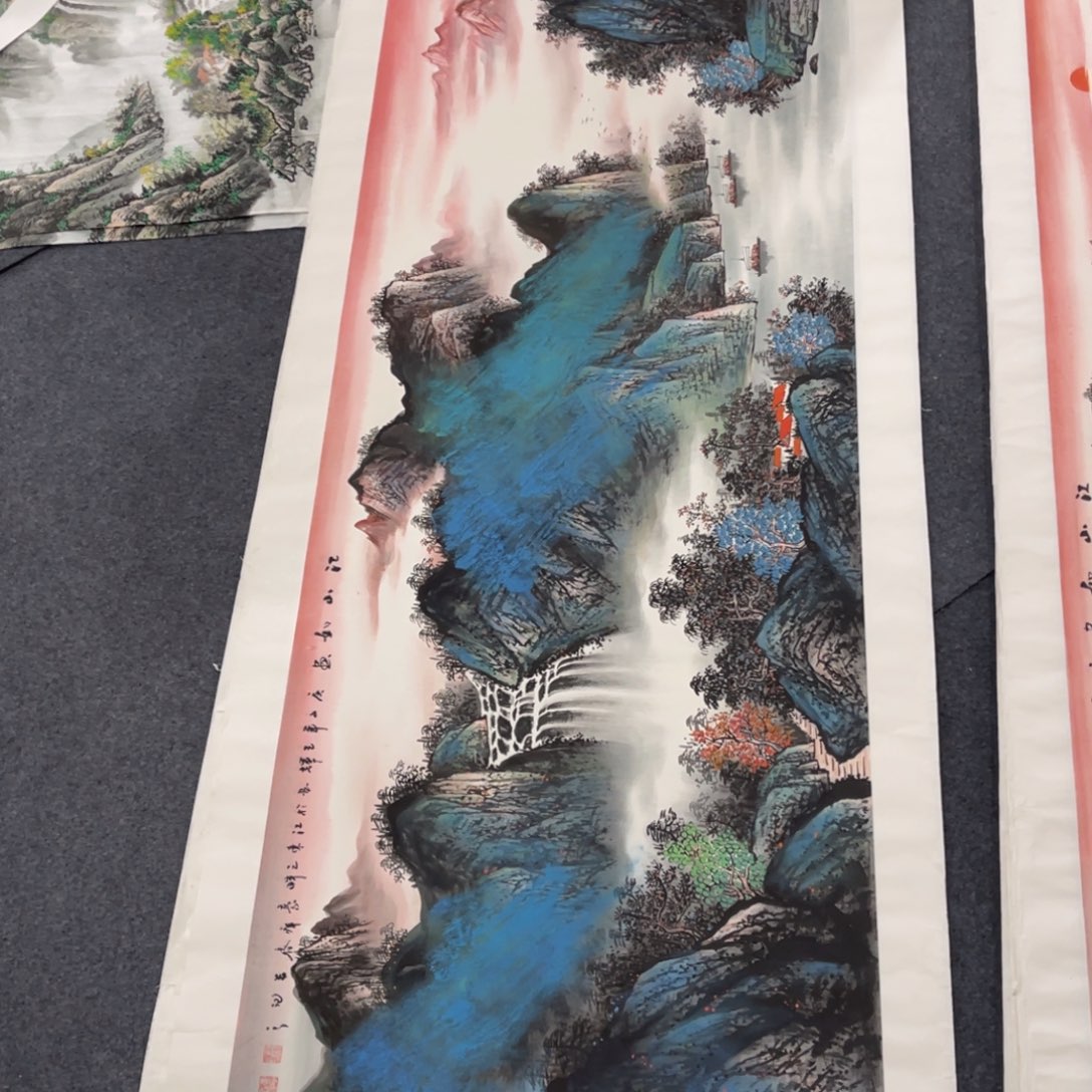 国画处理作品看好再拍哦