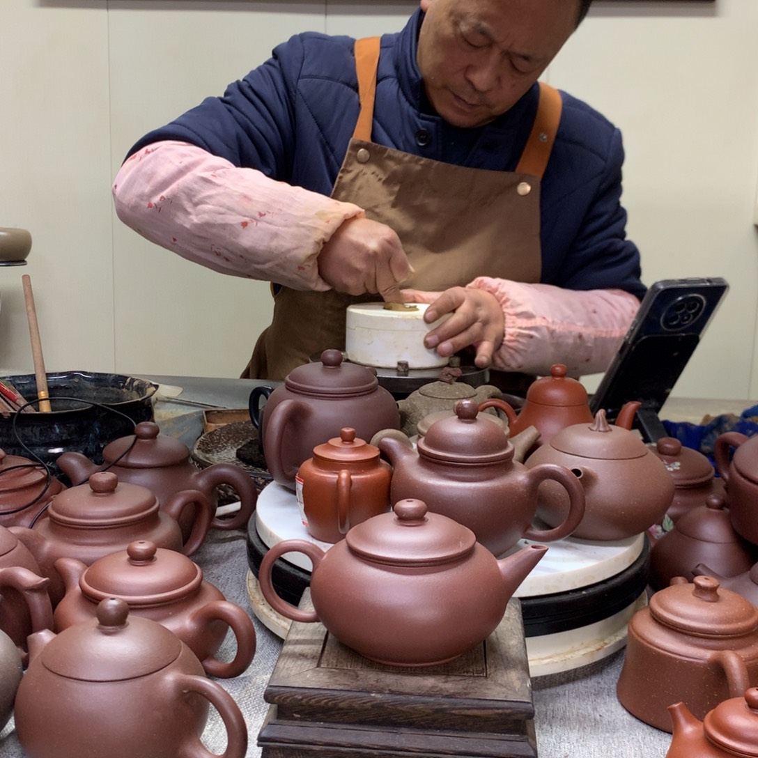 底槽青茶壶水平150 C半手工制作