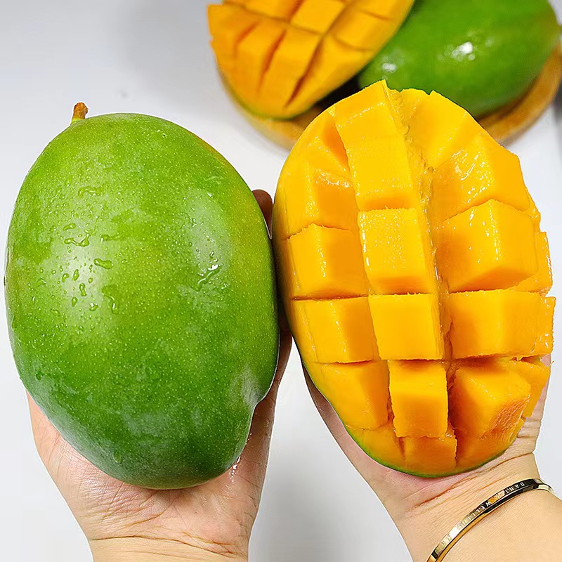 （青皮黄皮混发）精选凯特芒果水果新鲜当季（非攀枝花) 芒果