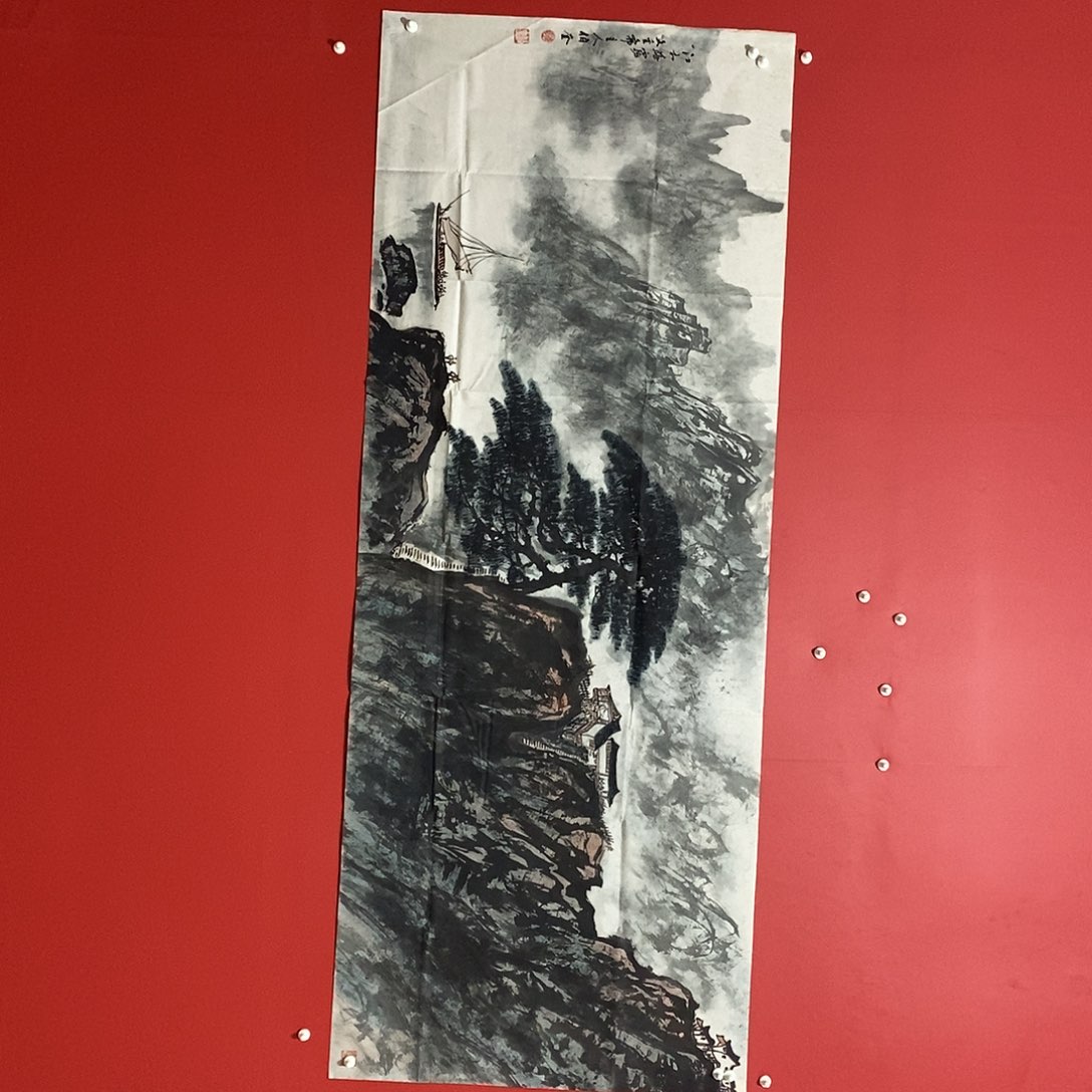 国画山水花鸟字画书画国画