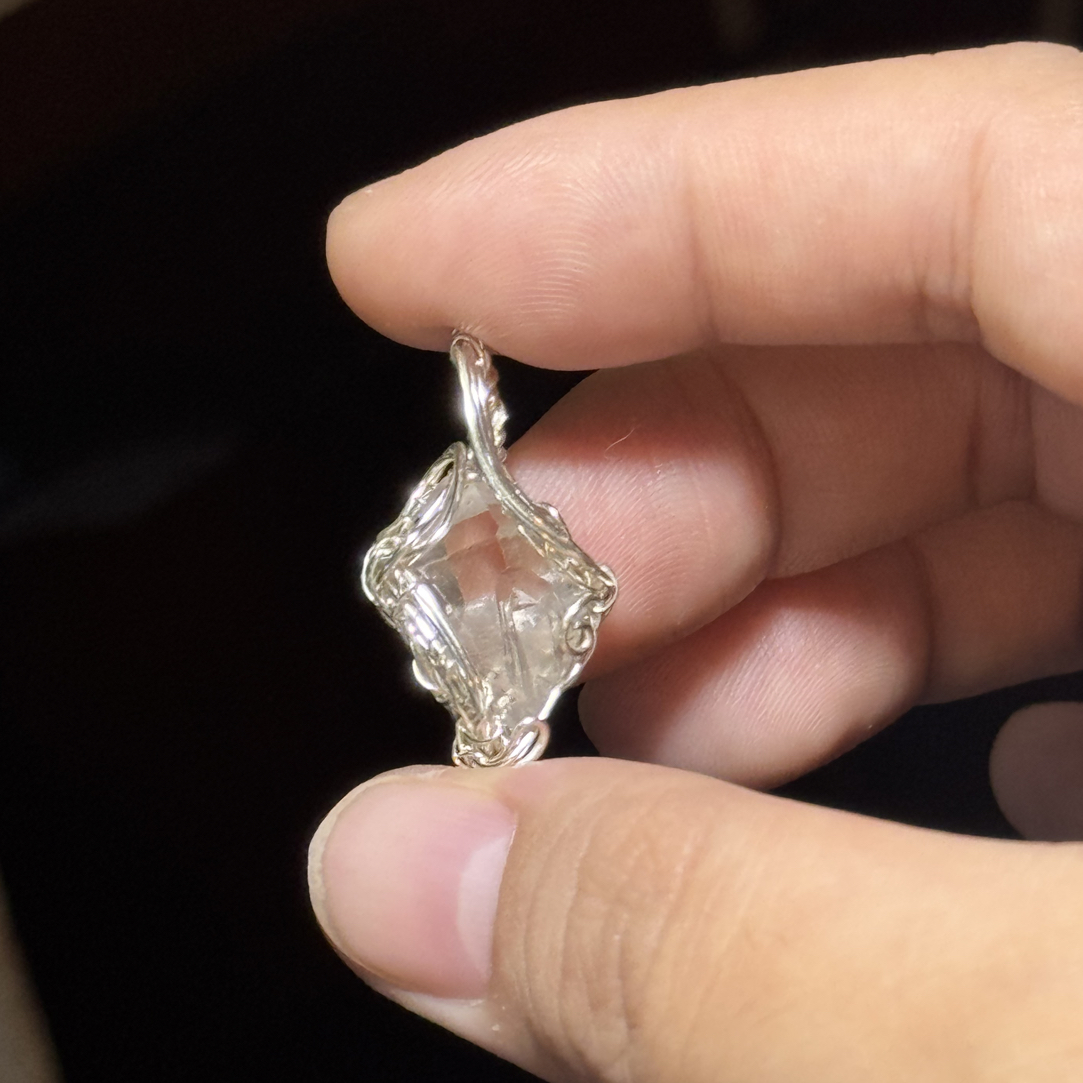 铜布艺吊坠 福利绕线吊坠，铜吊坠手工饰品不退不换