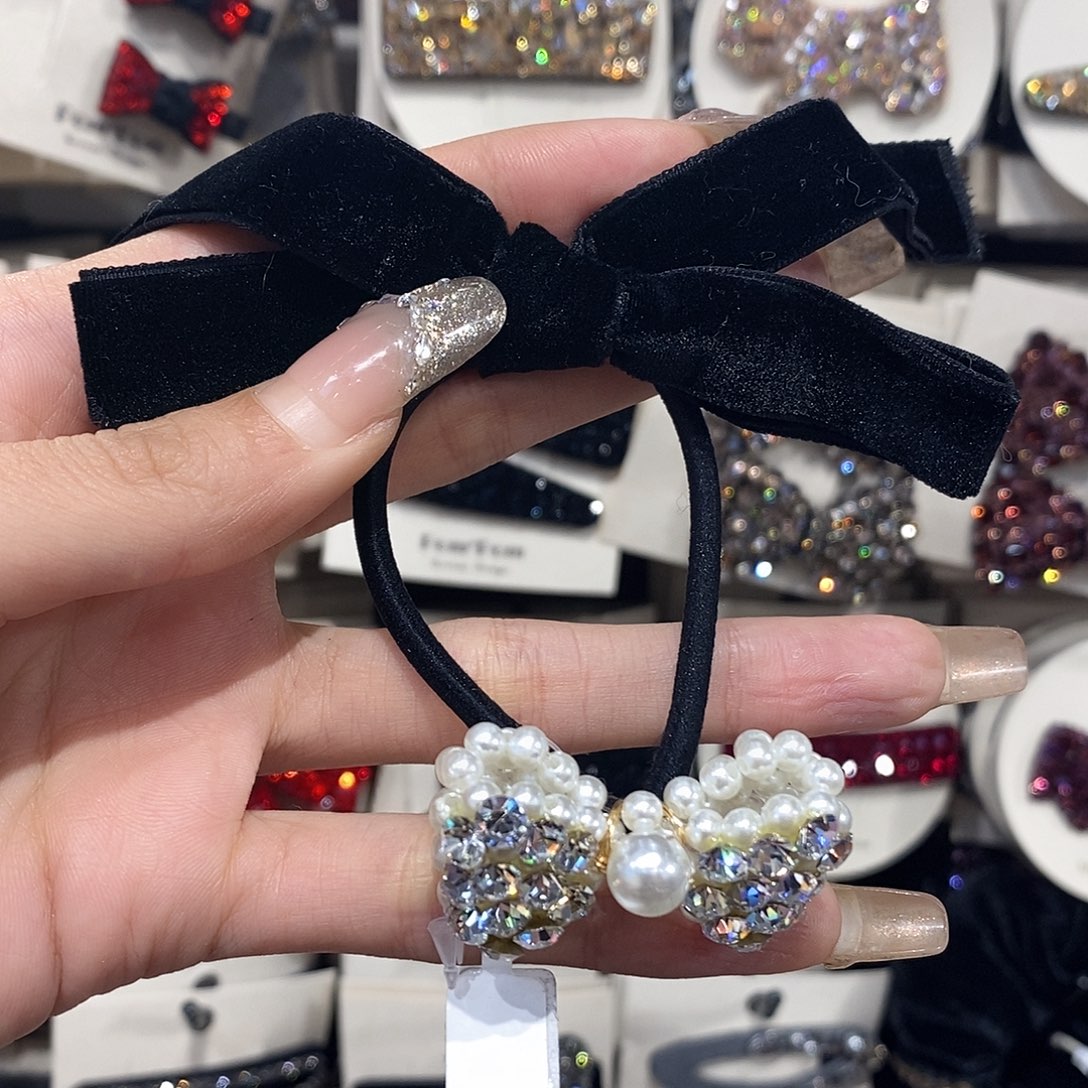 皮质铁合金韩版皮筋