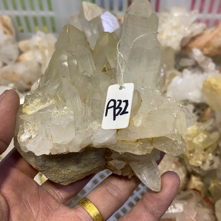 水晶水晶原石摆件未镶嵌