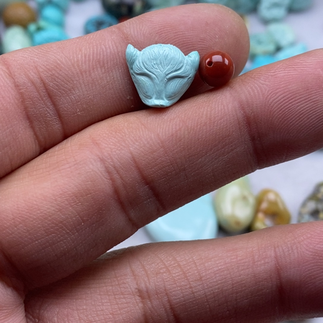 南红玛瑙未镶嵌珠宝半成品